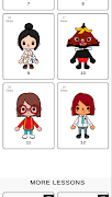 How to draw Toca اسکرین شاٹ 2
