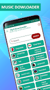 Mp3 Music Downloader App पोस्टर