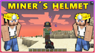 Mining Helmet Minecraft PE 스크린샷 2