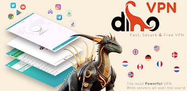 Dino VPN-Fast Secure VPN Proxy ポスター