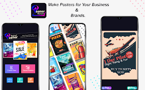 Poster maker - flyer design ảnh chụp màn hình 6