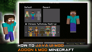 Java Edition UI Mod Addon Ekran Görüntüsü 1