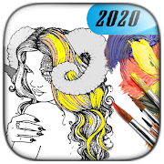 برنامهنما DEMON Coloring Book عکس از صفحه