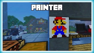 Printer Mod for Minecraft تصوير الشاشة 5