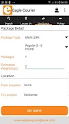 برنامهنما Eagle Courier عکس از صفحه