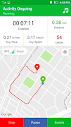 Run Tracker imagem de tela 2