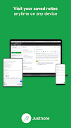 Justnote - Note Taking App Ekran Görüntüsü 6