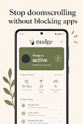 Nudge: Stop Doomscrolling Plakat