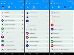 Ứng dụng tính toán điện bài đăng