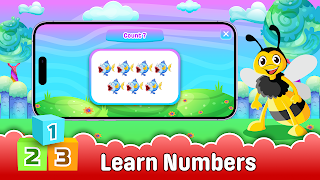 123 Games : Number Tracing اسکرین شاٹ 1