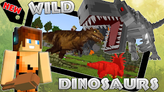 4 Schermata Dinosauri selvaggi mod