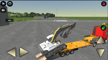 1 Schermata Realistic Excavator And Truck