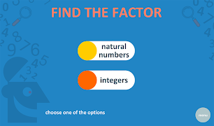 برنامه‌نما Find the factor عکس از صفحه