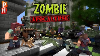 MCPE Horror Zombie Apocalypse โปสเตอร์