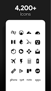 Flight Dark Pro - Icon Pack screenshot 2