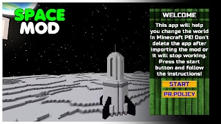 2 Schermata Space Mod for Minecraft PE