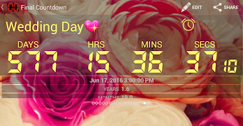 Final Countdown - Widget تصوير الشاشة 4