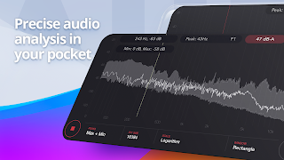 Audio Spectrum Analyzer & Sound Frequency Meter پوسٹر