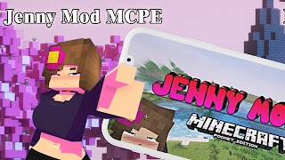 Jenny Mod Addon Minecraft PE poster
