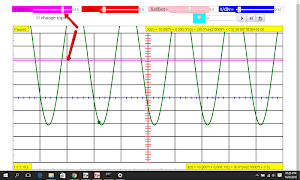 Oscilloscope Simulator 스크린샷 1
