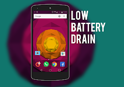 برنامه‌نما Chrooma Float Live Wallpaper عکس از صفحه