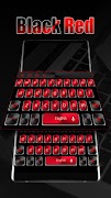 Black Red Keyboard imagem de tela 2