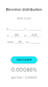 Binomial distribution poster