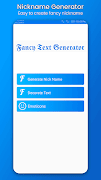 Nickname creator: Stylish text screenshot 1