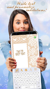 برنامه‌نما Wedding Invitation Card Maker App عکس از صفحه
