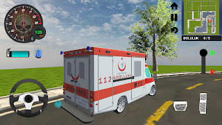 Ambulance Car Simulation Games screenshot 1