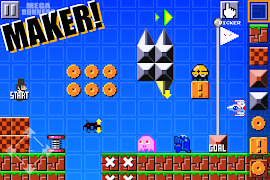 Super Mega Runners:Stage maker capture d'écran 4