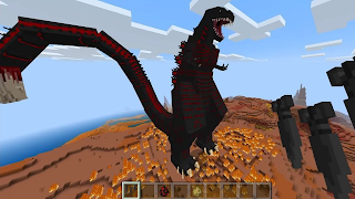 Godzilla minecraft 截圖 4