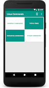 برنامه‌نما Linux Commands عکس از صفحه