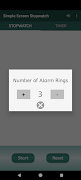 Simple Screen Stopwatch imagem de tela 4