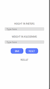 BMI Calculator by Ravindra ảnh chụp màn hình 3