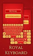 Royal Keyboard Theme syot layar 2