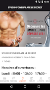 LE SECRET Studio Powerplate screenshot 2