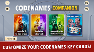 CODENAMES companion Affiche