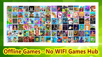 Offline Games - No WIFI Hub पोस्टर