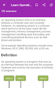 Learn Operating system اسکرین شاٹ 4