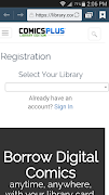Comics Plus Library Edition syot layar 1
