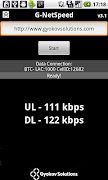 G-NetSpeed Screenshot 1