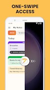 برنامه‌نما Notes, Notepad, To-Do Launcher عکس از صفحه