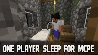 One Player Sleep Mod Minecraft syot layar 3