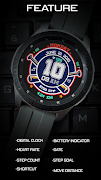 Baseball Watchface Affiche