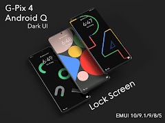 G-Pix  Android-12 Dark UI EMUI ảnh chụp màn hình 5