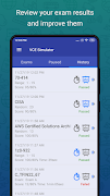 برنامه‌نما VCE Simulator عکس از صفحه