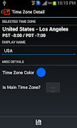 برنامه‌نما Multi Time Zone Clock عکس از صفحه