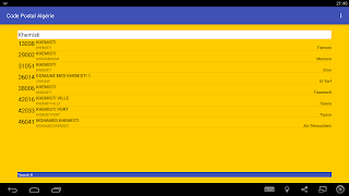 Code Postal Algerie screenshot 3