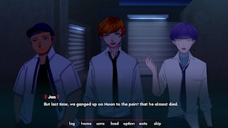 Half Moon Visual Novel screenshot 1